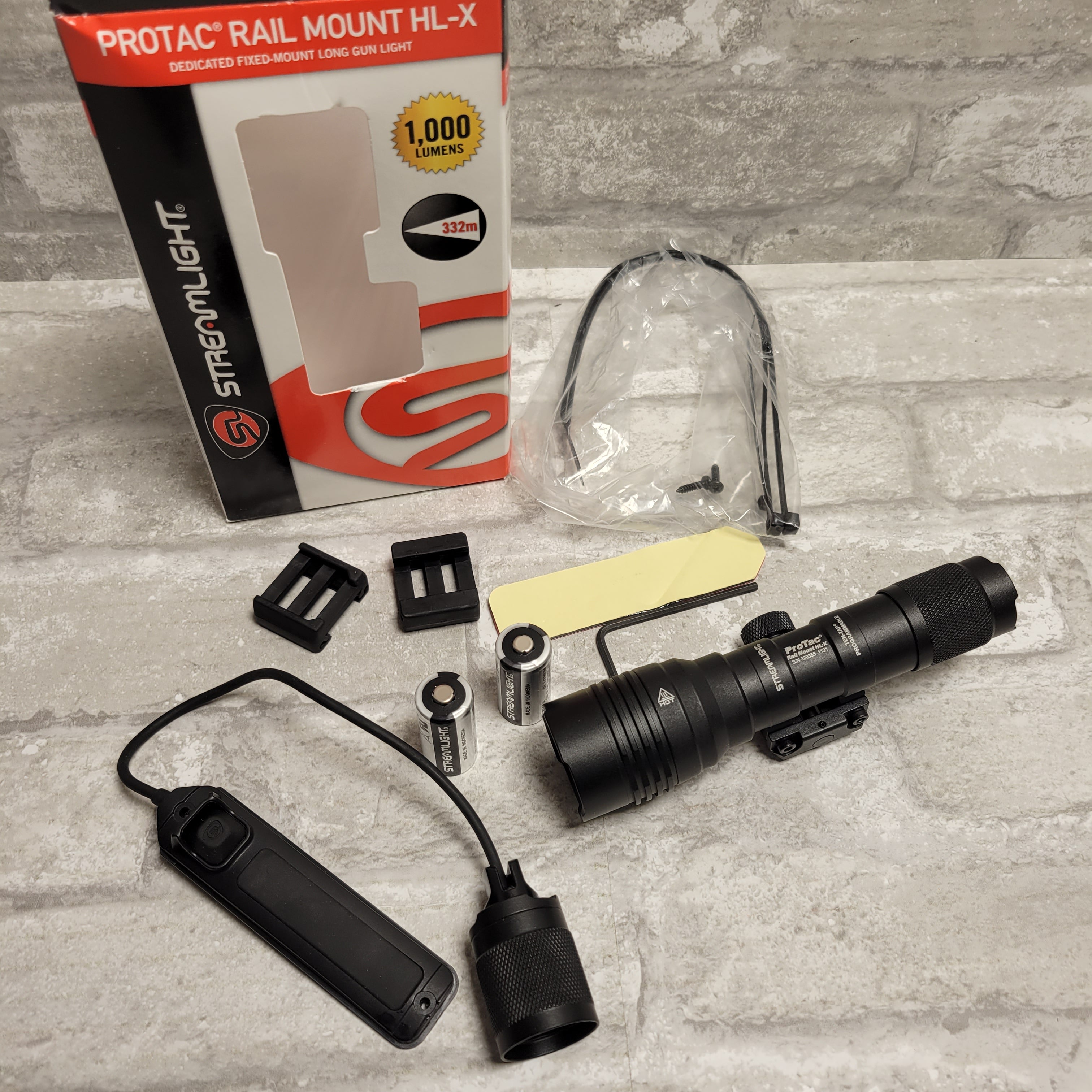 Streamlight ProTac Rail Mount HL-X Black (8032902709486)